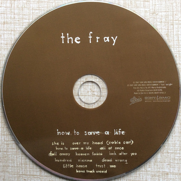 The Fray : How To Save A Life (CD, Album, S/Edition)