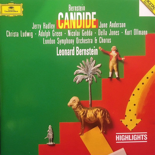 Leonard Bernstein / London Symphony Orchestra & London Symphony Chorus, Various : Candide: Highlights From The Complete Recording (CD, Album)