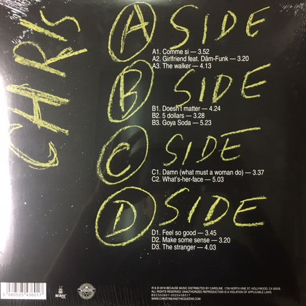 Christine And The Queens : Chris (2xLP, Album, Eng + CD, Album, Eng)