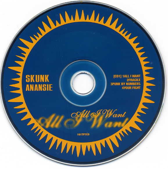 Skunk Anansie : All I Want (CD, Single, CD1)