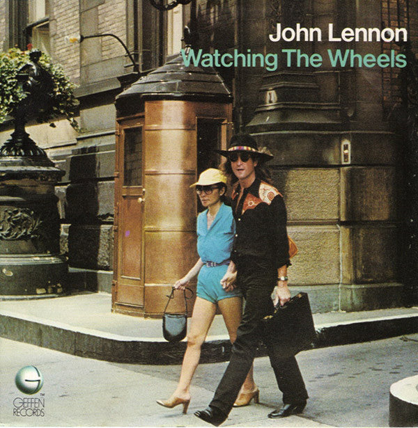 John Lennon : Watching The Wheels (7", Single, Dam)