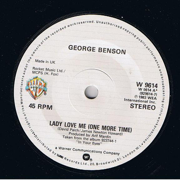 George Benson : Lady Love Me (One More Time) (7", Single)