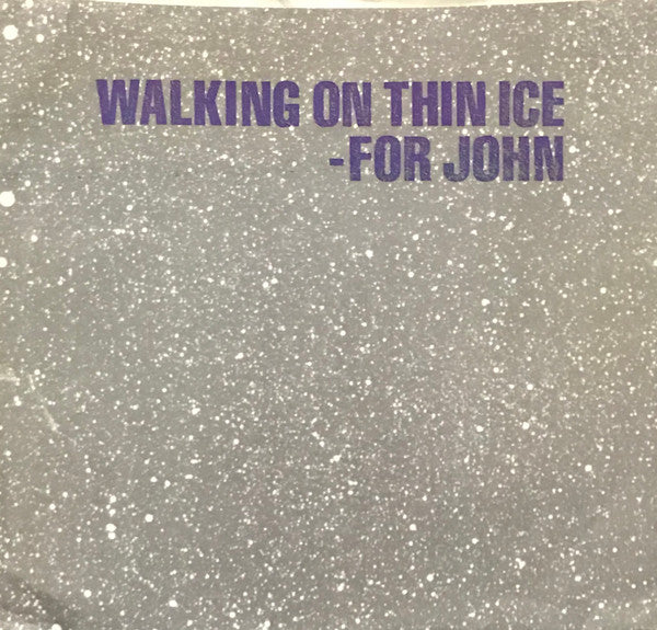 Yoko Ono : Walking On Thin Ice (7")