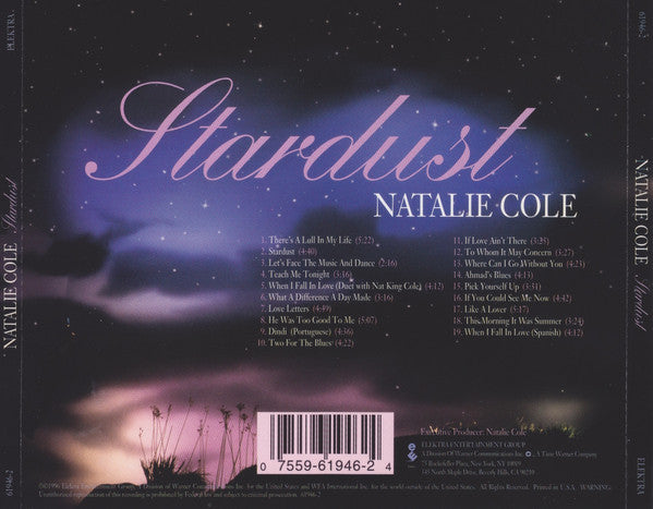 Natalie Cole : Stardust (CD, Promo)
