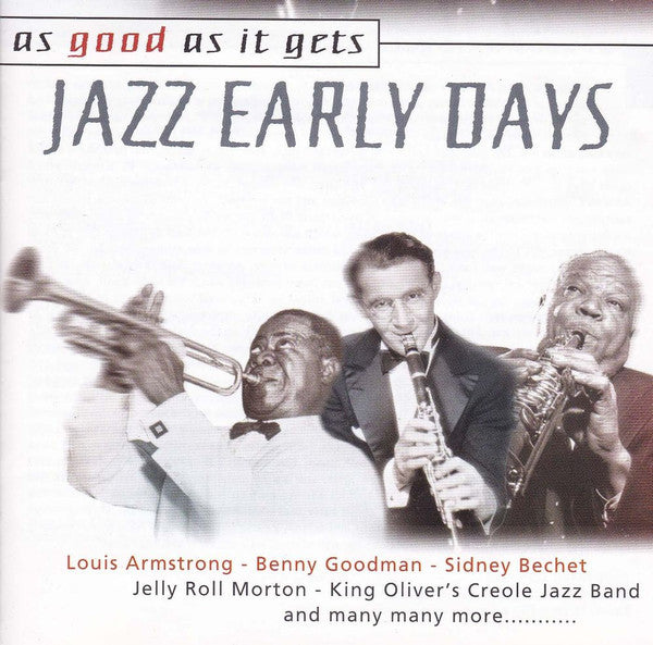 Various : Jazz Early Days (2xCD, Comp, Mono)