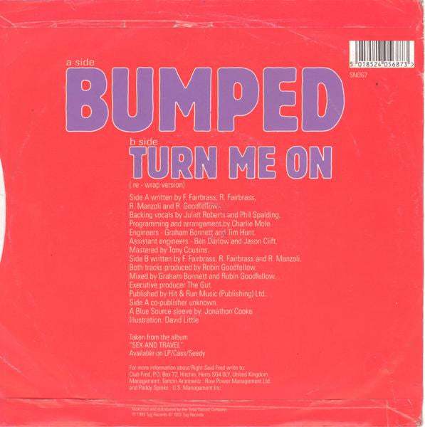 Right Said Fred : Bumped (7", Single)