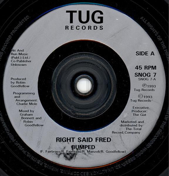 Right Said Fred : Bumped (7", Single)