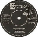 The 4 Seasons* : Big Girls Don't Cry / Connie-O (7", Single)