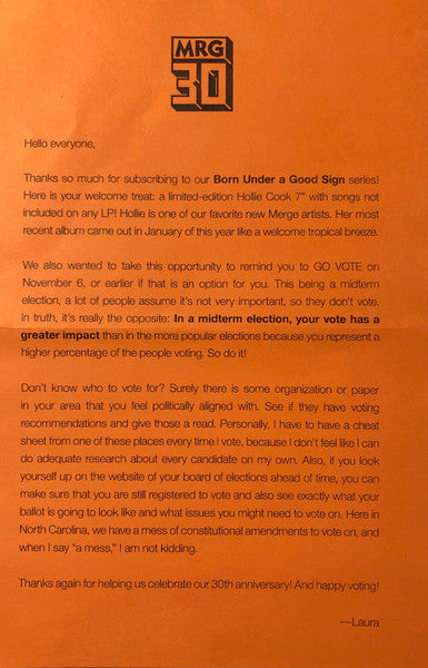 Hollie Cook : Sweet Like Chocolate (7", Single)