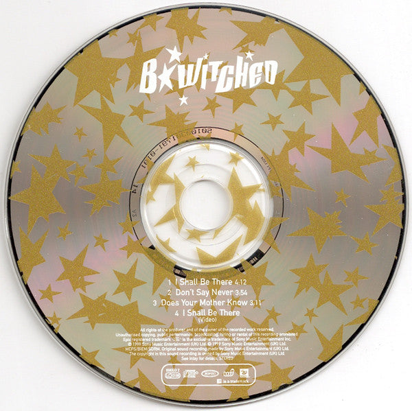 B*Witched Featuring Ladysmith Black Mambazo : I Shall Be There (CD, Single, Enh)