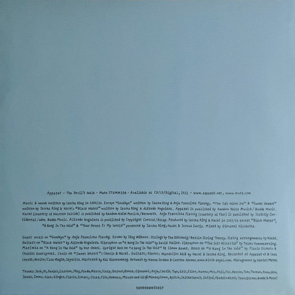 Apparat : The Devil's Walk (LP, Album, Ltd, RE, Vio)