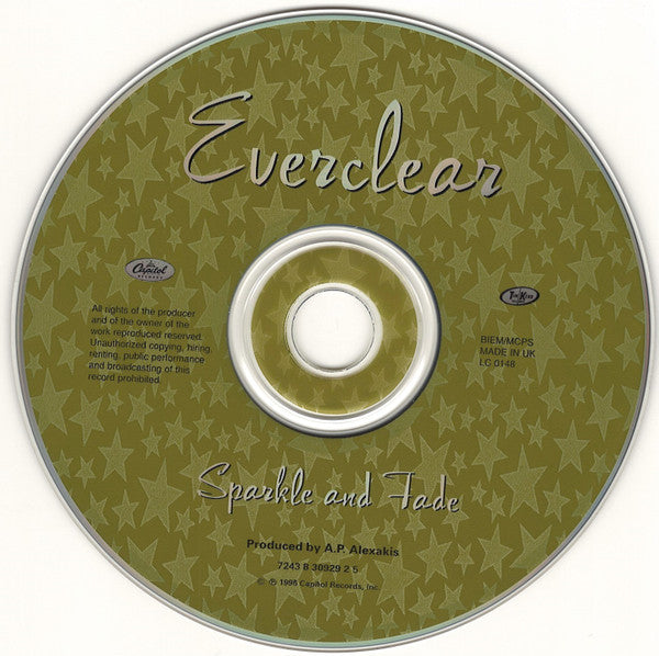 Everclear : Sparkle And Fade (CD, Album)