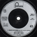 Was (Not Was) : Walk The Dinosaur (7", Single, Inj)