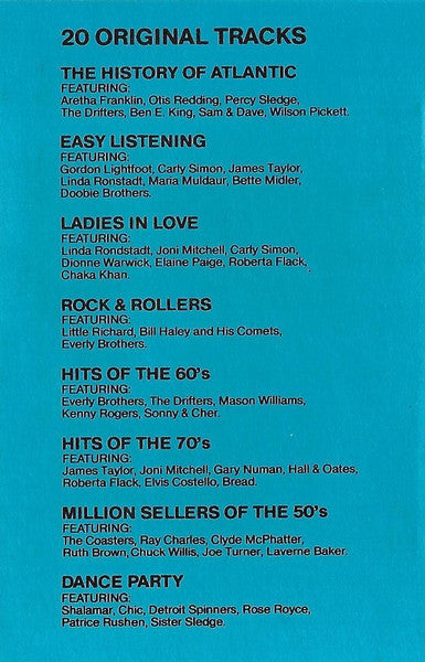 Various : 20 Original Hits Of The 70's (Cass, Comp)