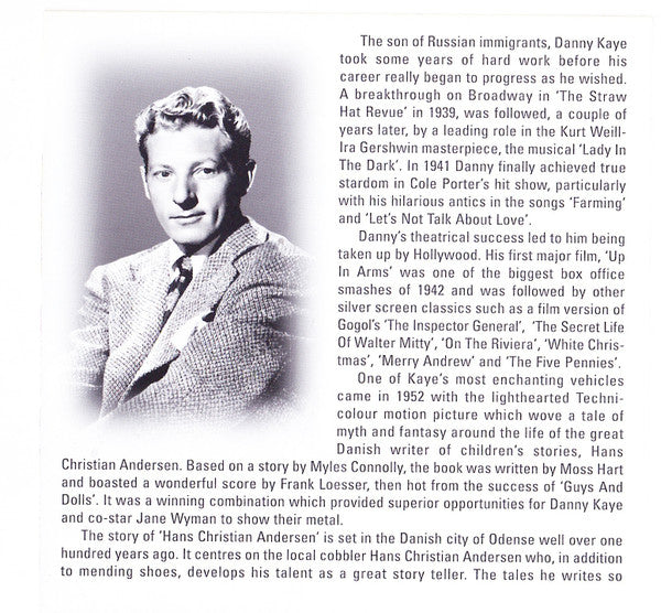 Danny Kaye (2) : Hans Christian Andersen (CD, Comp)