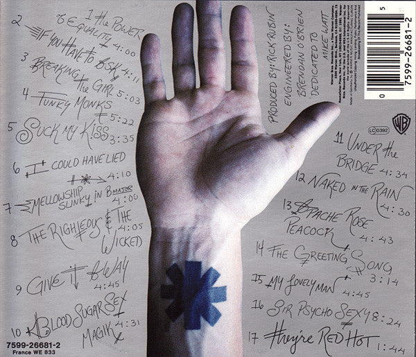 Red Hot Chili Peppers : Blood Sugar Sex Magik (CD, Album, RP)