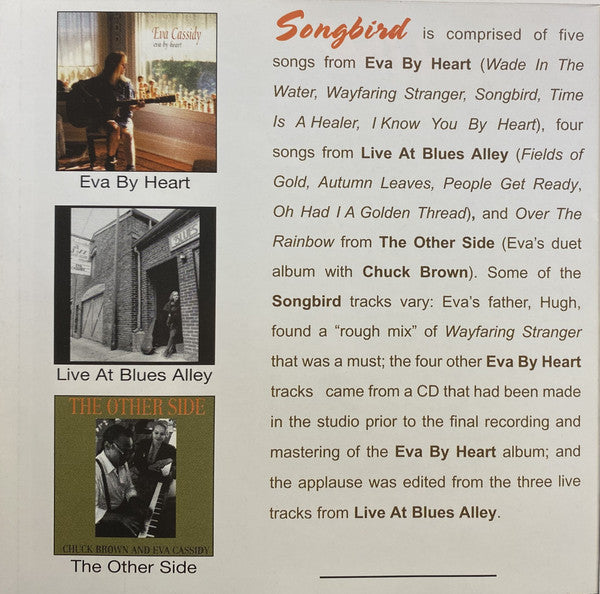 Eva Cassidy : Songbird (CD, Comp, RE, Del)