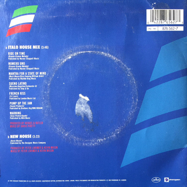 Rococo : Italo House Mix (7", P/Mixed)