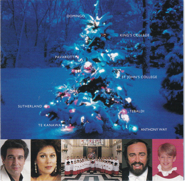 Placido Domingo, Kiri Te Kanawa, Luciano Pavarotti, Leontyne Price, Joan Sutherland, Renata Tebaldi, Anthony Way, The Bach Choir, The Choir Of King's College, Cambridge* : The Greatest Christmas Show On Earth (2xCD, Comp)