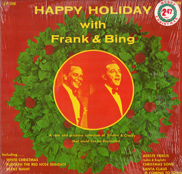 Frank Sinatra & Bing Crosby : Happy Holiday With Frank & Bing (LP, Comp)