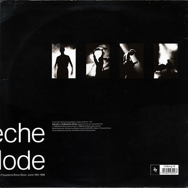 Depeche Mode : Everything Counts, Nothing, Sacred, A Question Of Lust (12", Single)