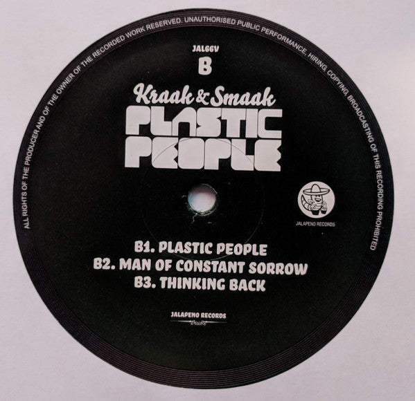 Kraak & Smaak : Plastic People (2xLP, Album, Ltd, RE, RP, Gre)