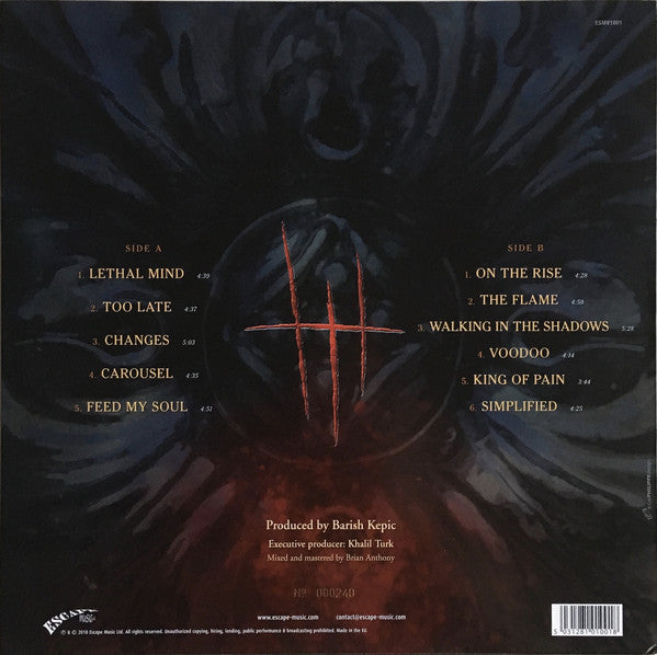 Heaven's Trail : Lethal Mind (LP, Album, Ltd, Num, RED)