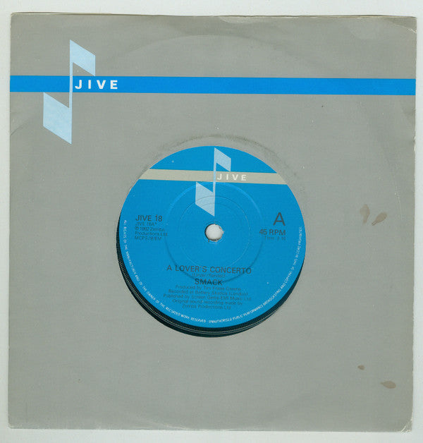 Smack (10) : A Lover's Concerto (7")