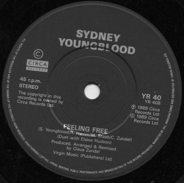 Sydney Youngblood : Sit And Wait (7", Single, Pap)