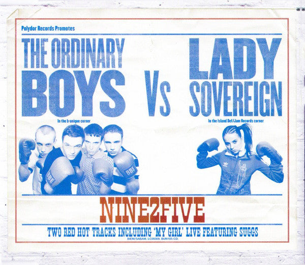 The Ordinary Boys Vs Lady Sovereign : Nine2Five (CD, Single)