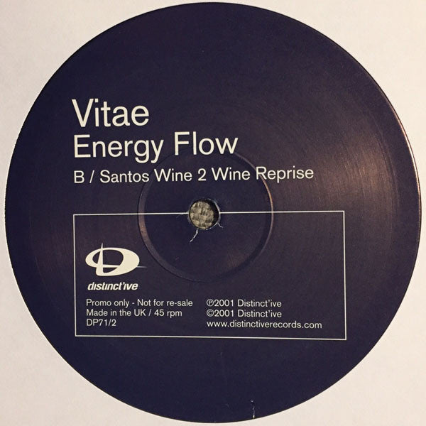 Vitae : Energy Flow (2x12", Promo)