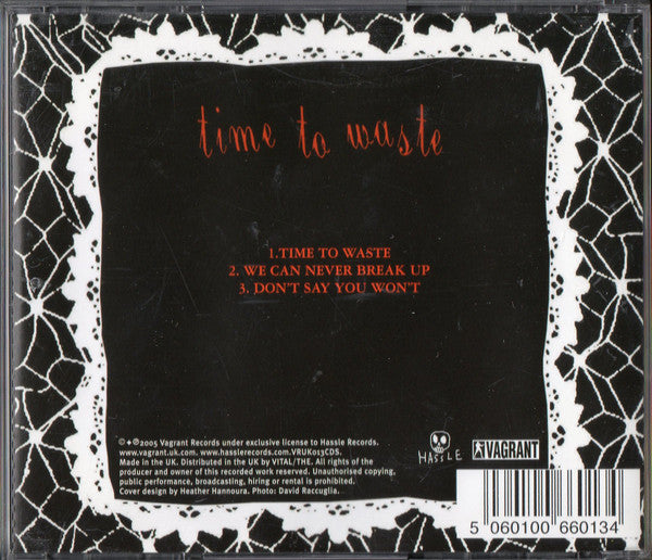 Alkaline Trio : Time To Waste (CD, Single)
