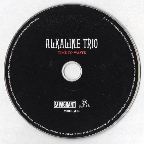 Alkaline Trio : Time To Waste (CD, Single)