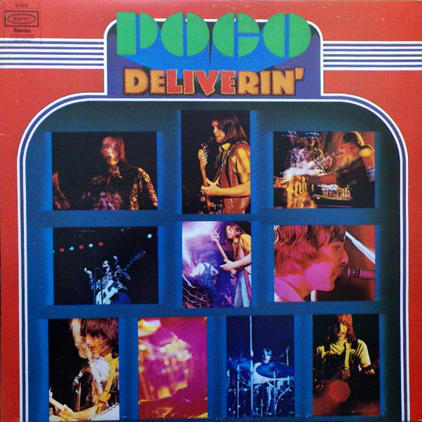 Poco (3) : Deliverin' (LP, Album, Gat)