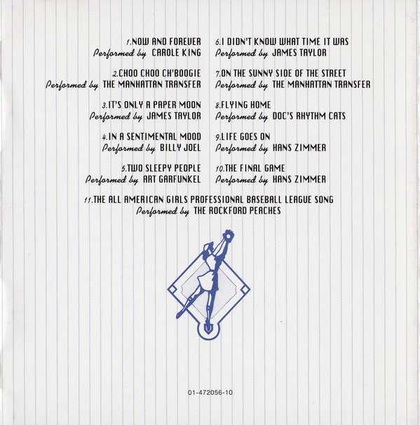 Various : A League Of Their Own (Music From The Motion Picture) (CD, Album, Comp)