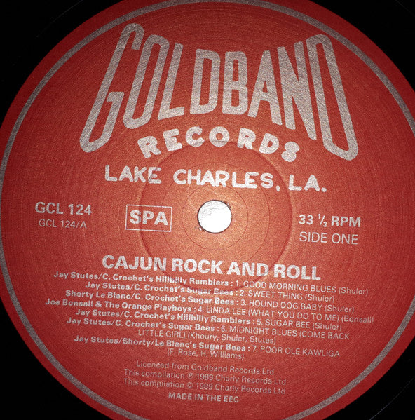 Various : Cajun Rock And Roll (LP, Comp)