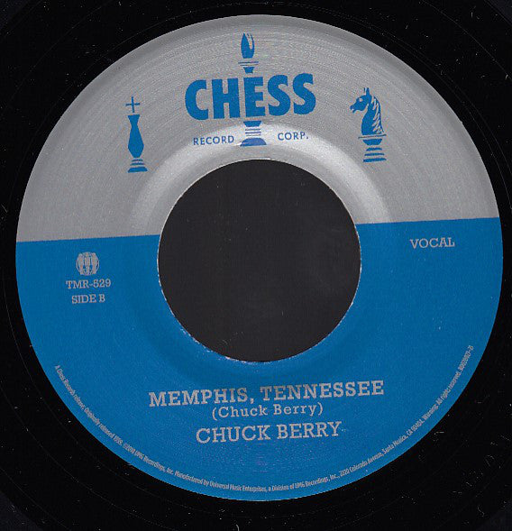 Chuck Berry : Back In The U.S.A. / Memphis, Tennessee (7", Single, RE)