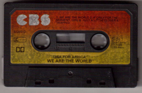 USA For Africa : We Are The World (Cass, Album, Comp)