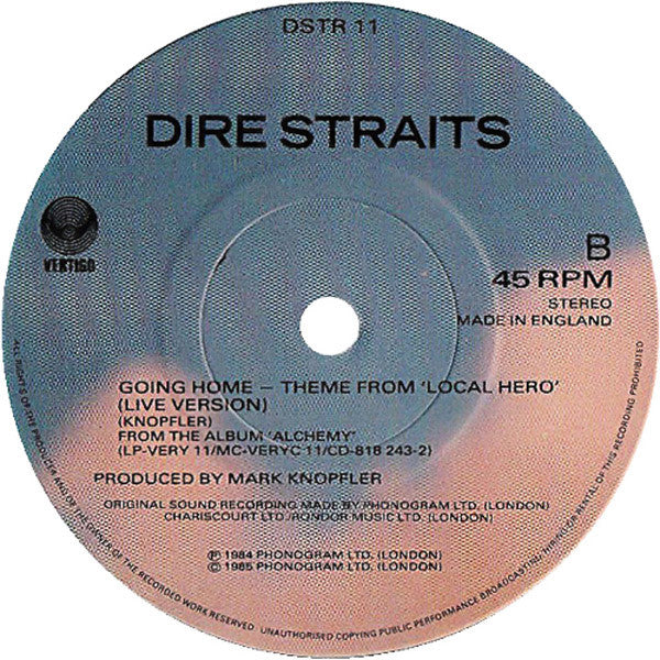 Dire Straits : Brothers In Arms (7", Single, Pap)