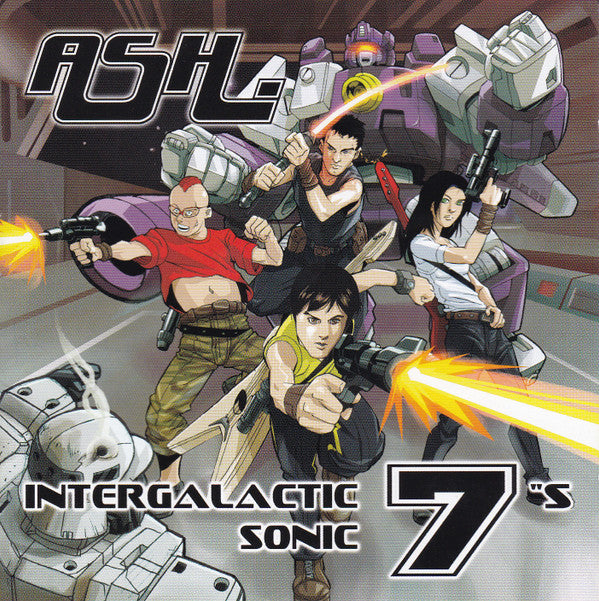 Ash : Intergalactic Sonic 7"s (2xCD, Comp)