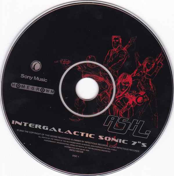 Ash : Intergalactic Sonic 7"s (2xCD, Comp)