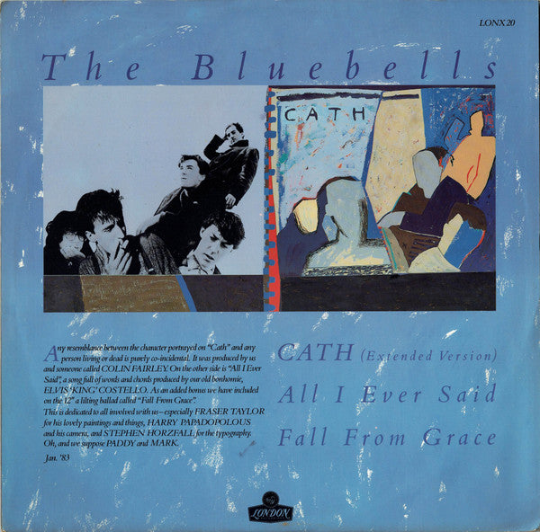 The Bluebells : Cath (12", Single)