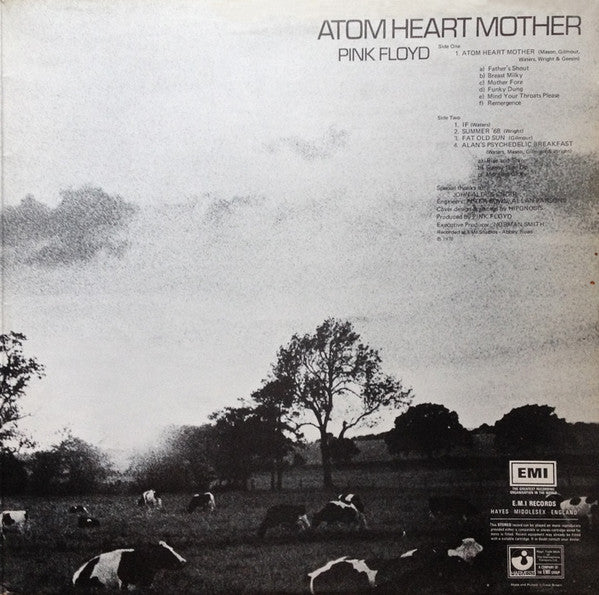 Pink Floyd : Atom Heart Mother (LP, Album, RE, 3rd)