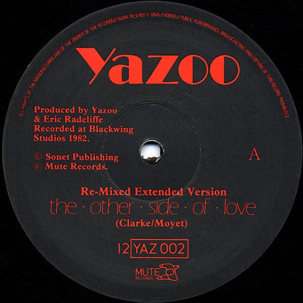 Yazoo : The Other Side Of Love (12", Single)