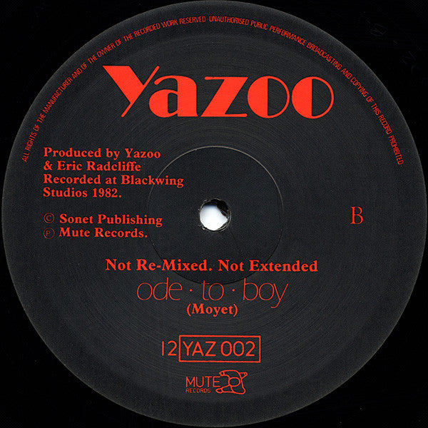 Yazoo : The Other Side Of Love (12", Single)