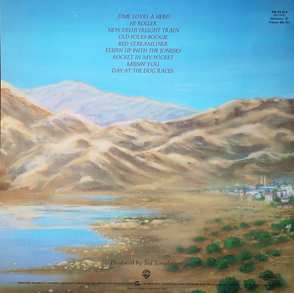 Little Feat : Time Loves A Hero (LP, Album, RE)