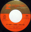 The Mojo Men : Sit Down, I Think I Love You / Don't Leave Me Crying Like Before (7", Single, Styrene, San)