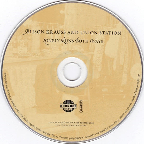 Alison Krauss And Union Station* : Lonely Runs Both Ways (CD, Album)