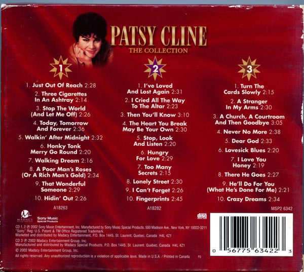 Patsy Cline : Patsy Cline The Collection (3xCD, Comp)