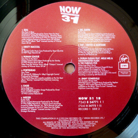 Various : Now That's What I Call Music! 31 (2xLP, Comp)